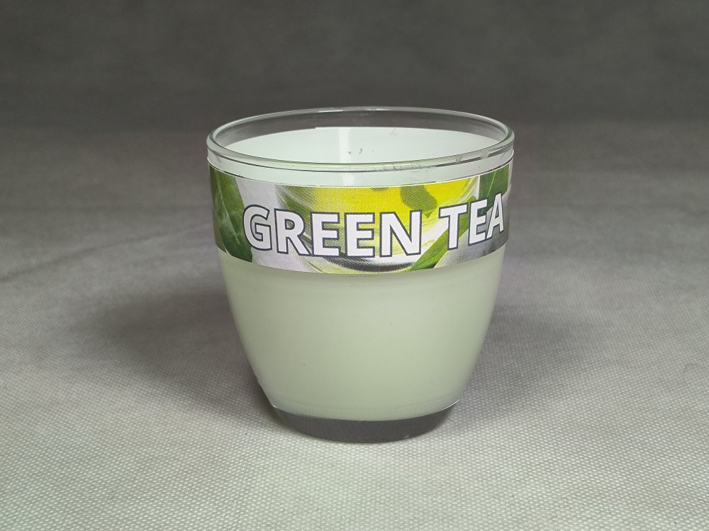 Svíčka s vůní zeleného čaje