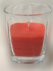 Fajnpocit svíčka vosková ve skle s vůní Opium