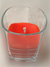 Fajnpocit svíčka vosková ve skle s vůní Opium
